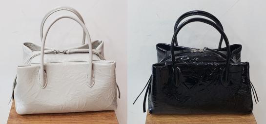 5040긴줄지퍼애나멜가방