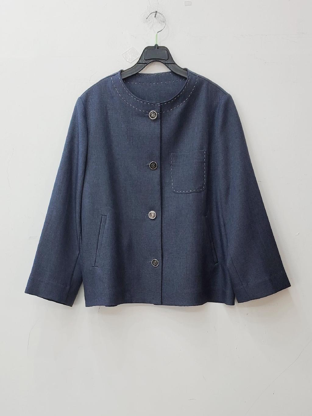 홑겹라운드호시자켓