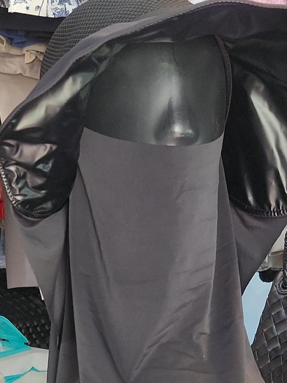 망사냉감모자(얼굴,뒷목 자외선차단)(교환반품불가)
